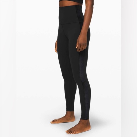 Lululemon Align Velvet Stripe Leggings size 10 28” length - Picture 4 of 13